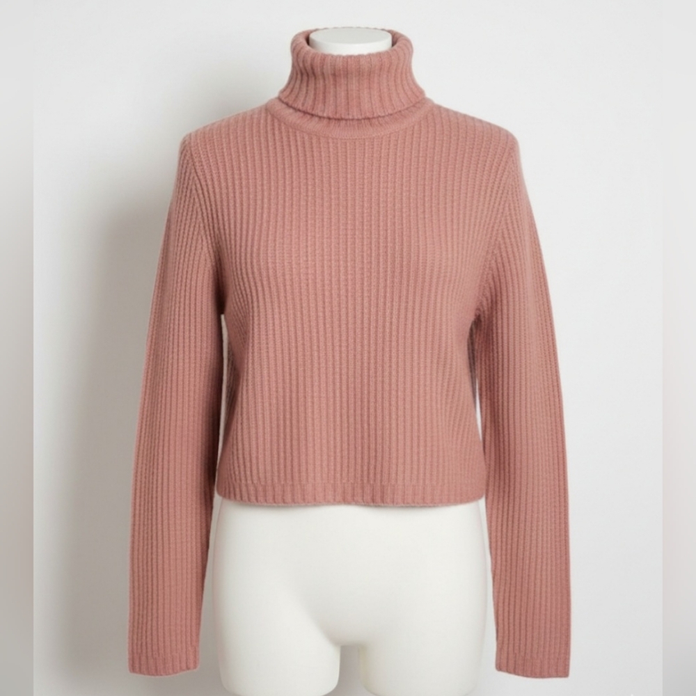 WAYF Marley Tulip Back Mock Neck Sweater. Size L. New with tag - Picture 9 of 9